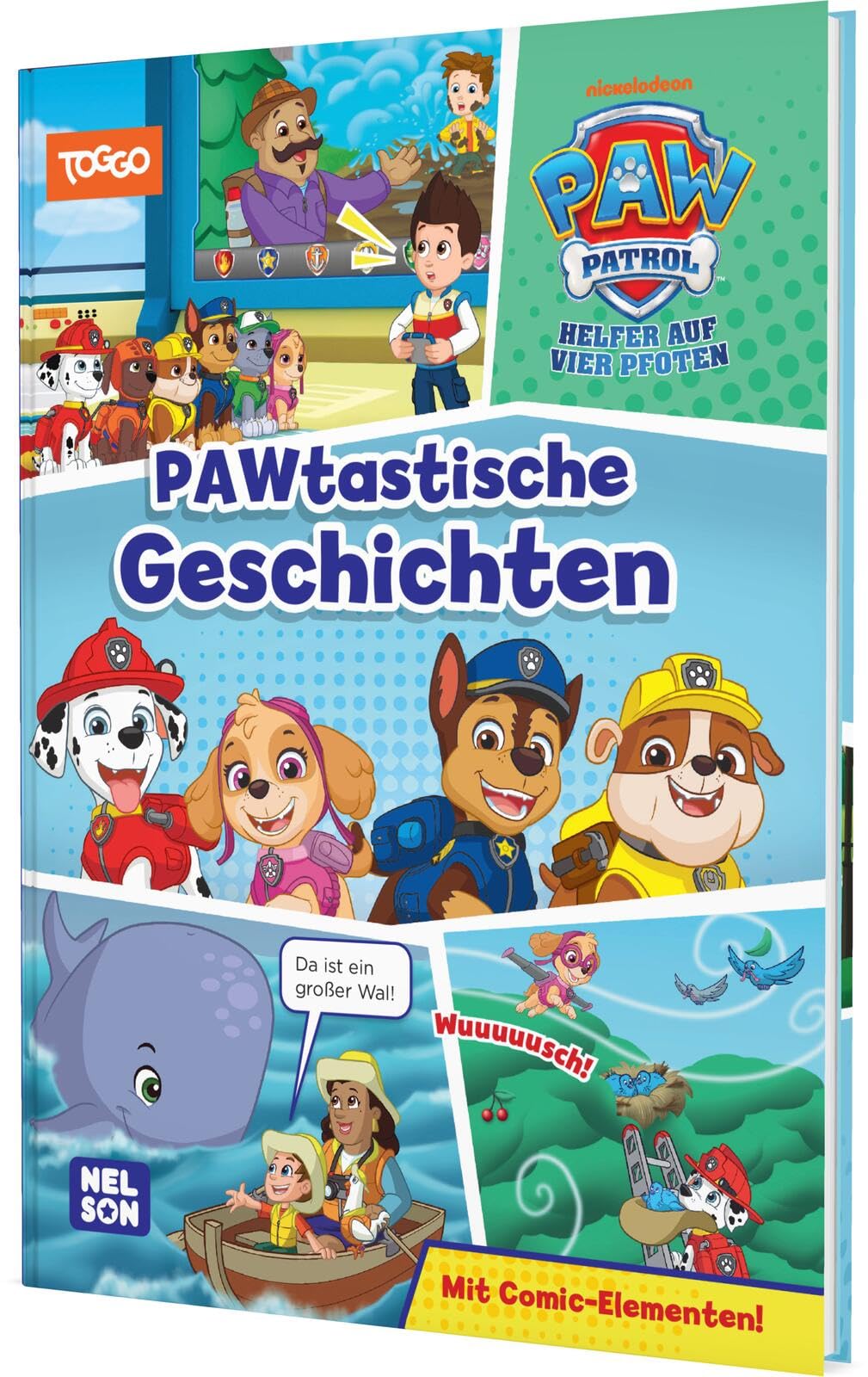 PAW Patrol Geschichtenbuch: PAWtastische Geschichten: Mit Comic-Elementen!