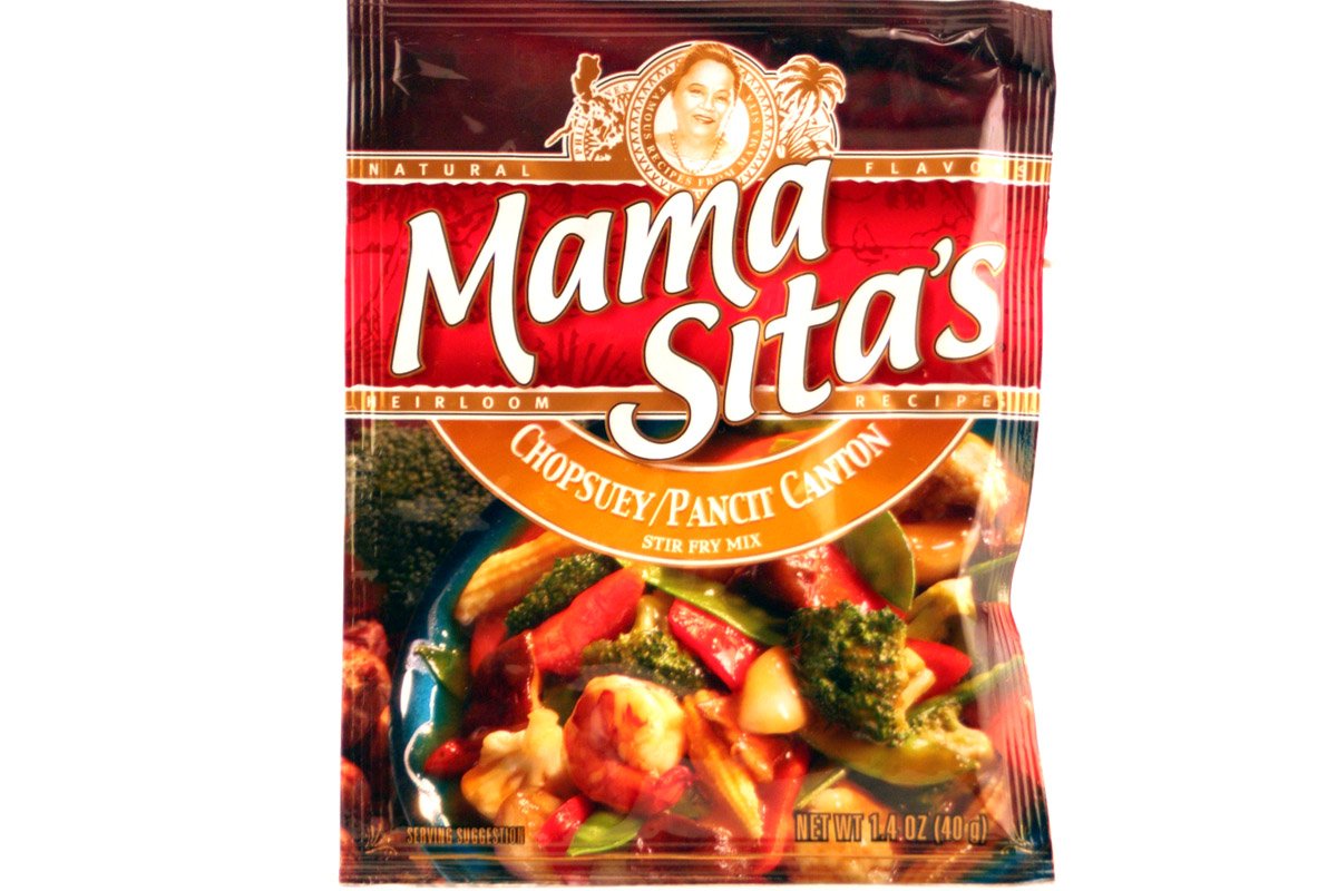 Mama Sita's Chopsuey/Pancit (Canton Stir Fry Mix) - 1.4oz (Pack of 6)