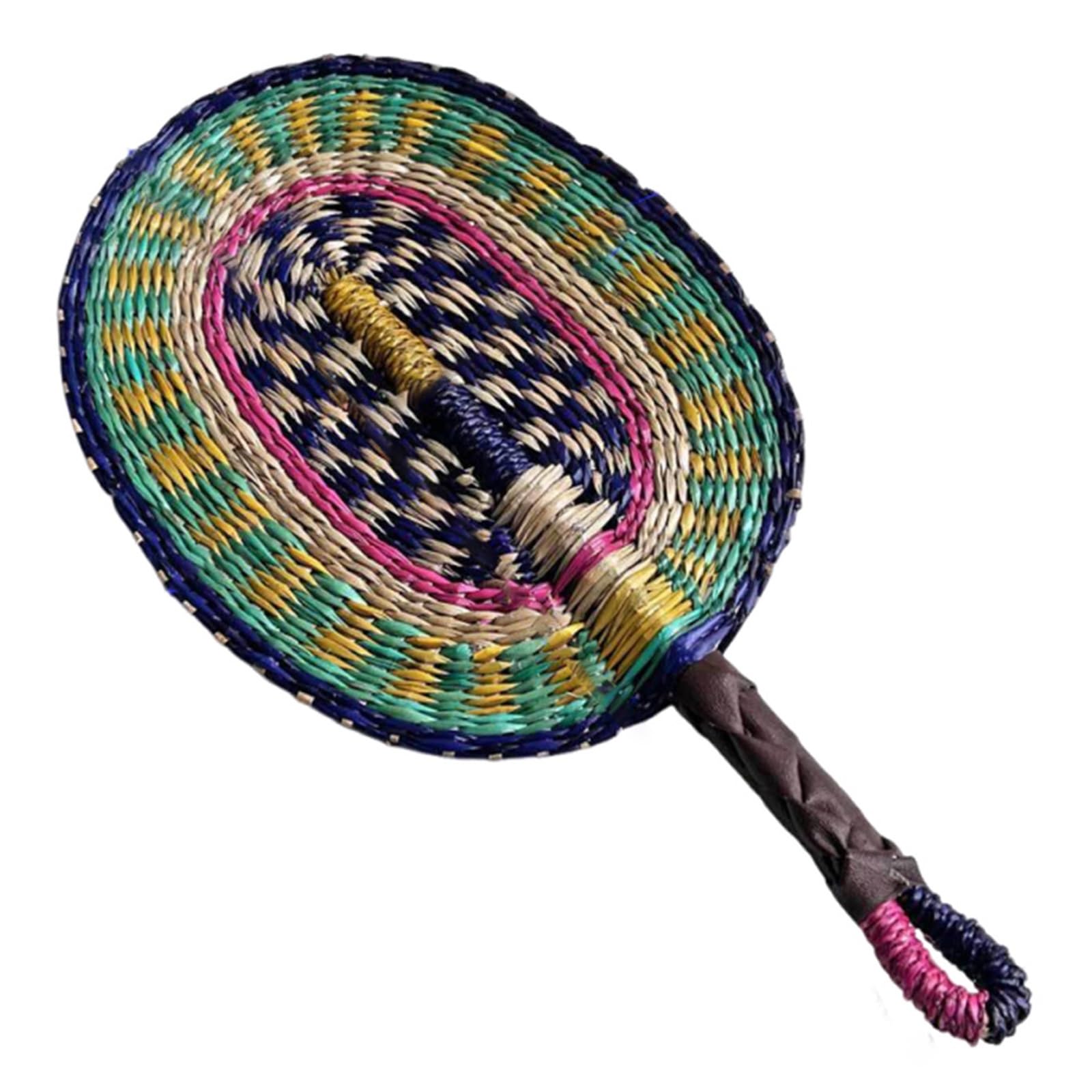 CQAHDSEVF Seagrass Handwoven Fan
