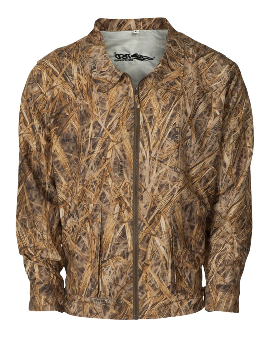 Banded Avery Sporting Dog Handler’s Jacket – Water-Resistant, Lightweight & Functional for Trainers & Hunt Tests (KW-1 Camo, Large)