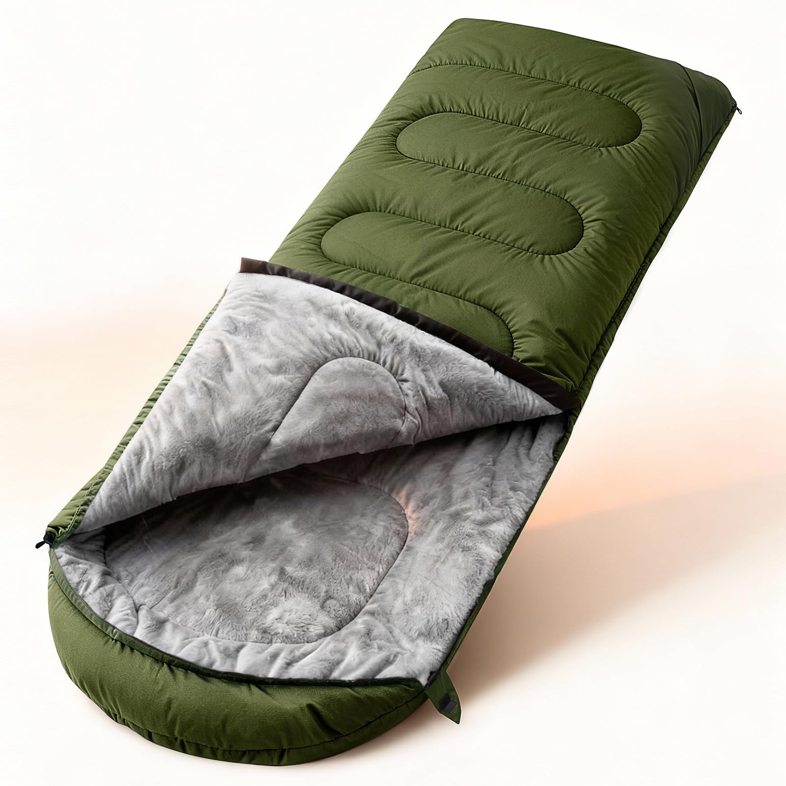 Amazon.com : FARLAND Sleeping Bag for Adults, Cold Weather & Warm