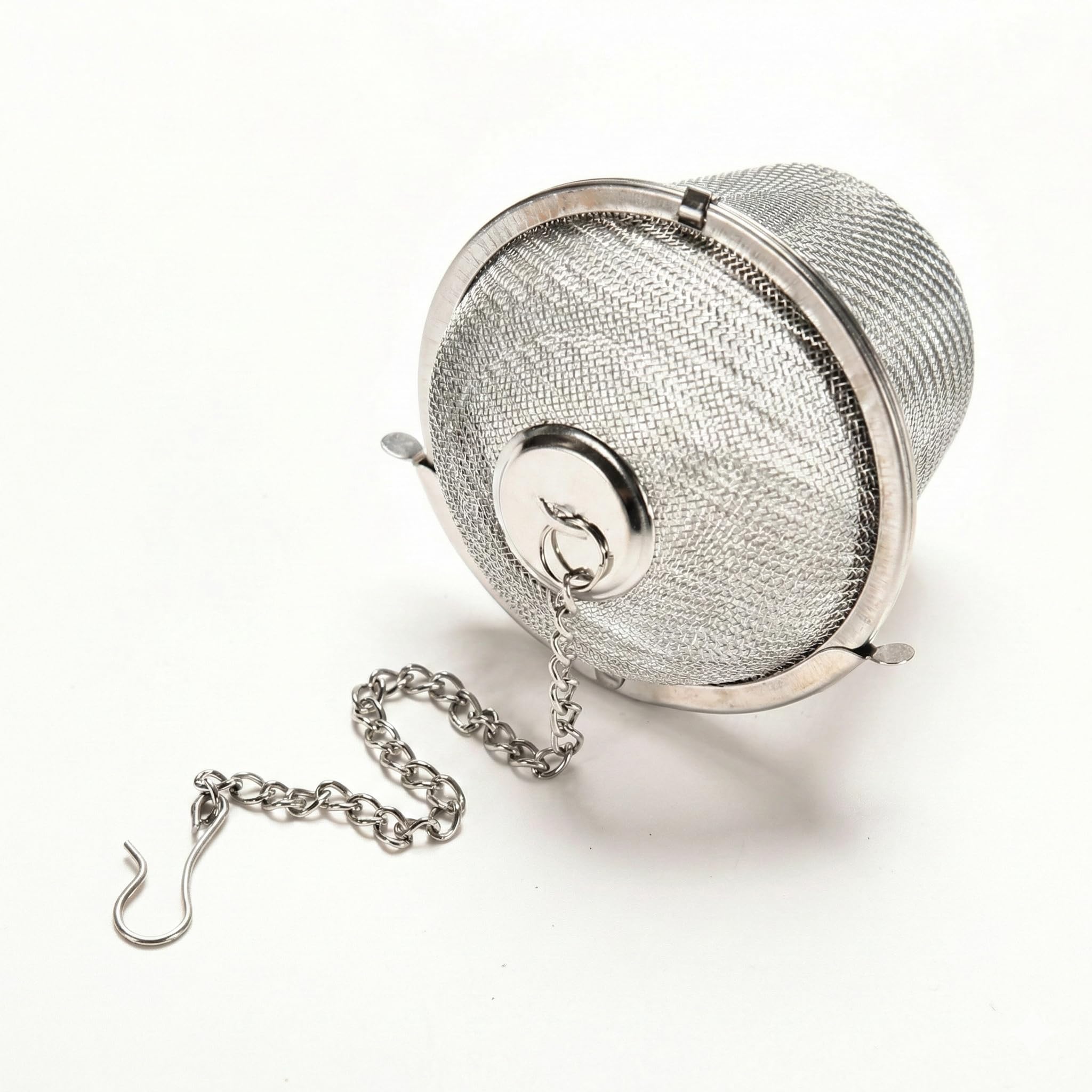 Stainless Steel Small Net Mesh Style Easy Loose Leaves Green Tea Filter Pot Infuser Strainer