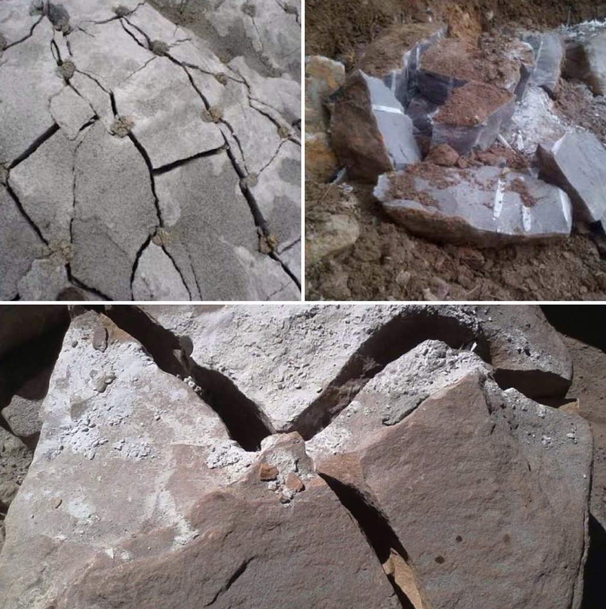 20 kg de Cemento expansivo demoledor, para romper piedras y hormigones con total seguridad,sin explosiones,sin ruidos, sin vibraciones.