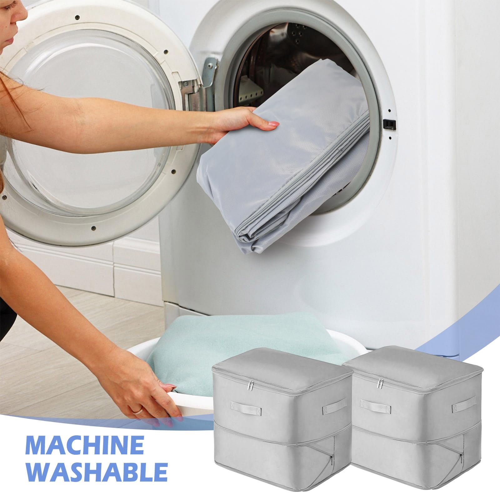Vacuümzakken, Reiszakken, 30 Stuks, Opbergzakken, Ruimtebesparend, 6 X Jumbo 6 X Large 6 X Medium 6 X Small 6 X Oprolbare Reiszak Voor Dekbedden En Dekens Kledingopslag Inclusief Handpomp