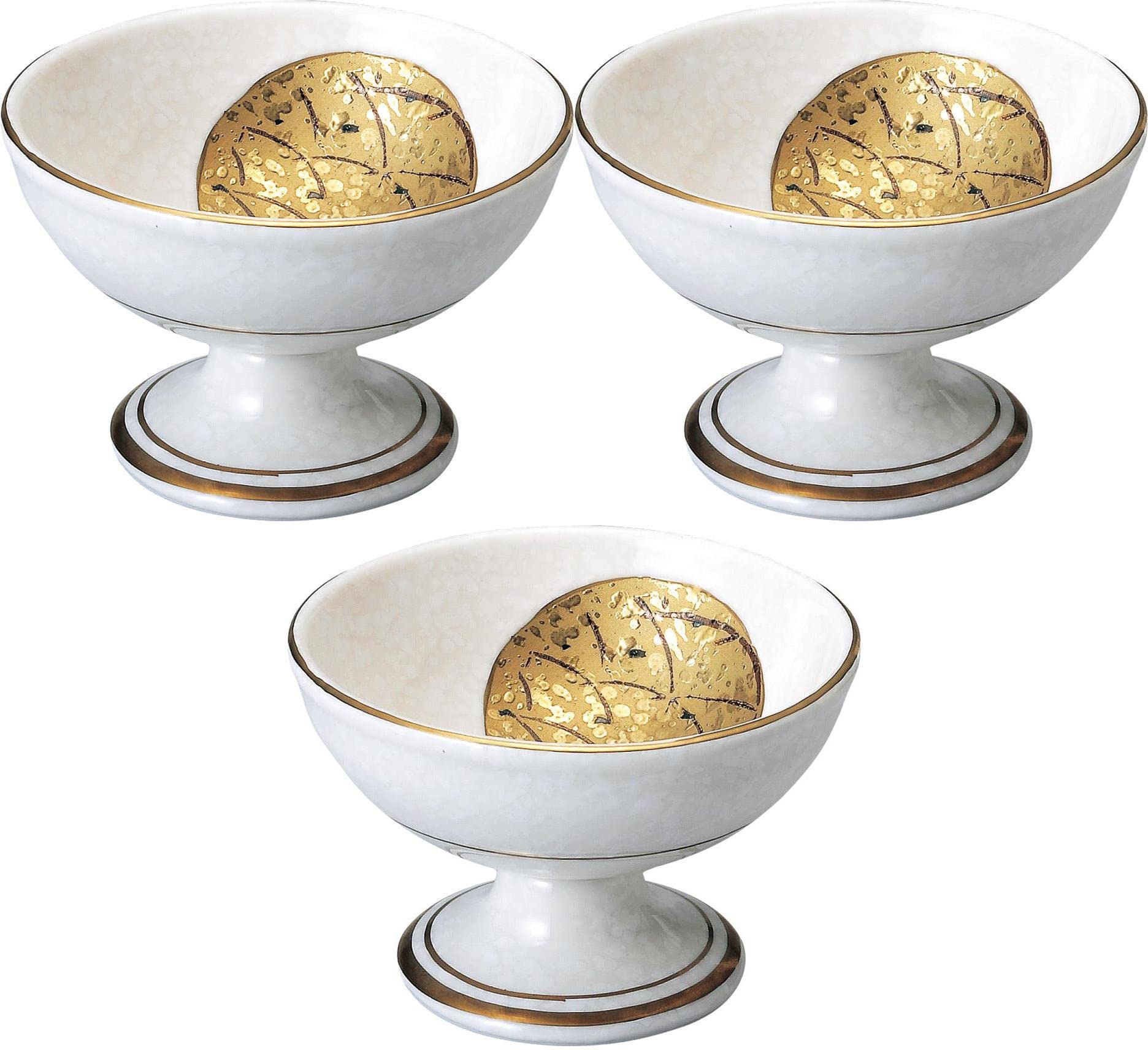 Set of 3, Manzuki Kinetsuka Marutaka Chiyoguchi [8 x 4.8 cm] [Small Included]