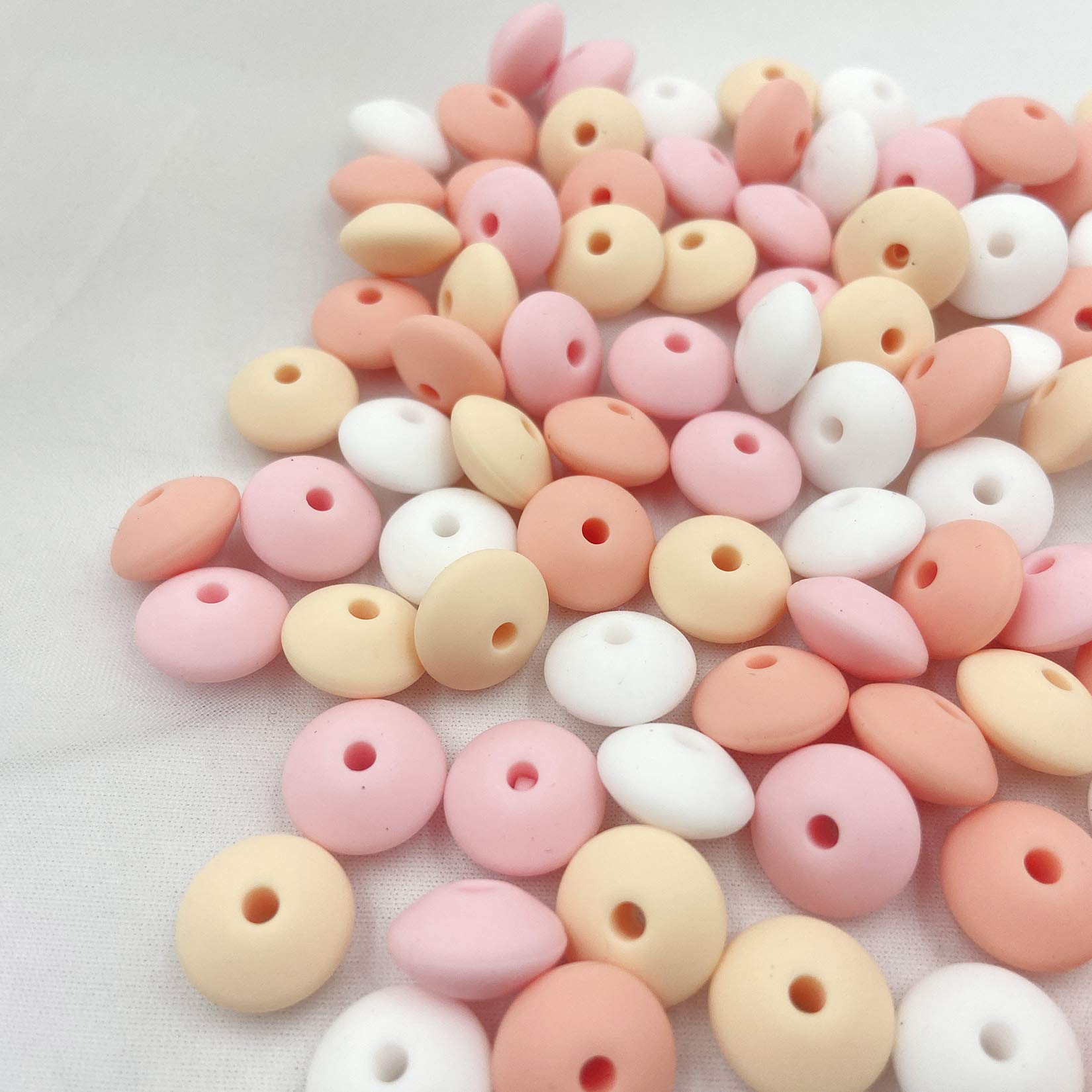 Perline In Silicone 12mm - 100 Pezzi, Per DIY Collane, Bracciali E Craft - Foto 9