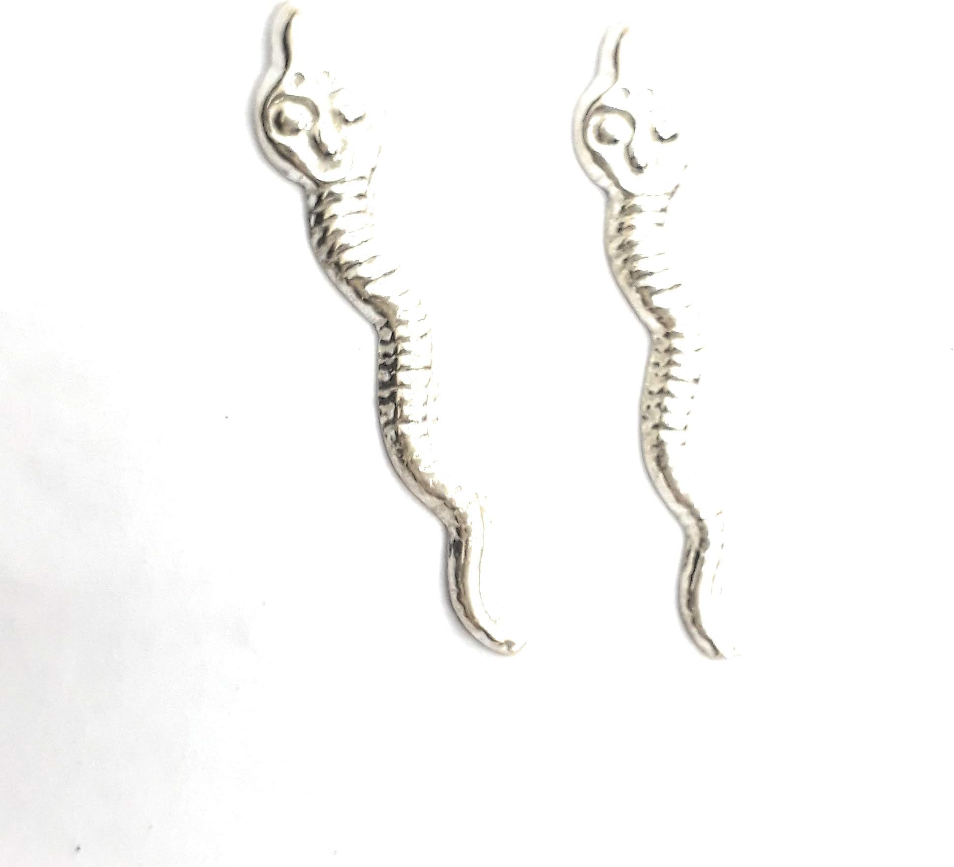 Silver metal naag nagin (pair) joda