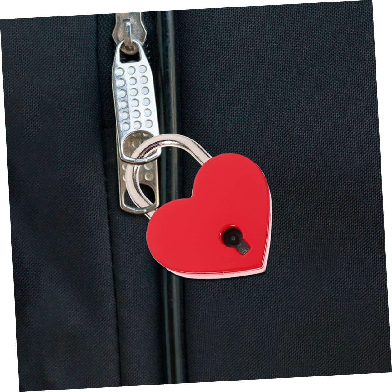 Holibanna 6pcs Mini Heart Shaped Locks with Keys Metal Padlocks for Luggage Jewelry Boxes and Diaries Small Key Locks for Travel and Storage