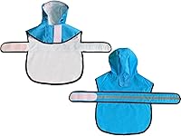 Vista 5 de Impermeable para Perros Resistente al Agua Reflectante - Poncho Ligero Transpirable con Capucha Abrigo Chaqueta de Lluvia con Correa Ajustable