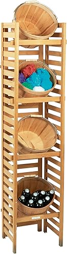 Exhibición de cesta con 4 cestas