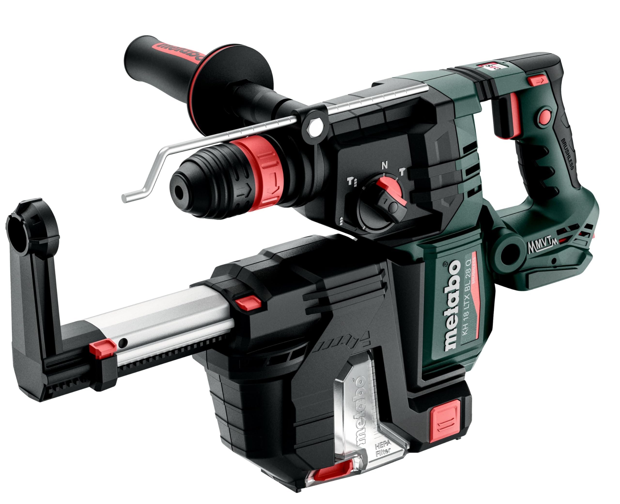 Metabo SDS Plus 18V, marteau perforateur sans fil, 3,8 cm