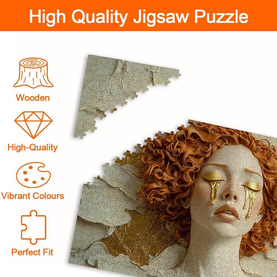 Puzzle Donna, Puzzle 1000 Pezzi Adulti per Decor, Regalo Donna/Uomo -8476