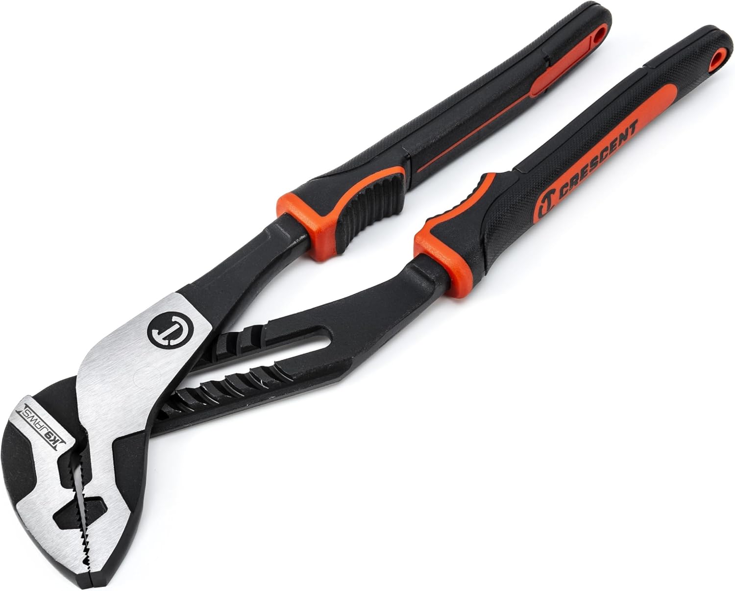 CRESCENT - Plier, 12", Straight Jaw, T&G, Cushion Grip (RTZ212CG)