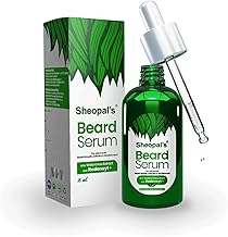 Sheopals Beard Growth Serum for Men with 3X Redensyl – Fast Beard Growth Serum for Thicker, Fuller & Patchy Beard – Non-Sticky Formula – 35ml