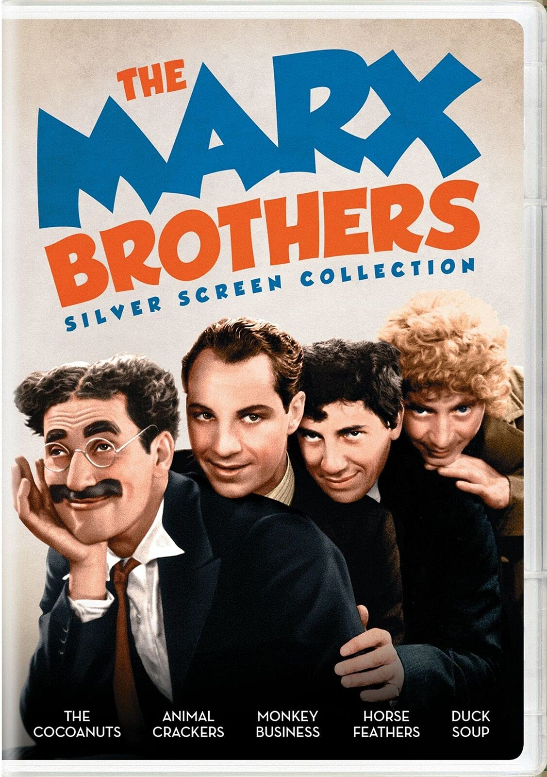 The Marx Brothers Silver Screen Collection (The Cocoanuts / Animal Crackers / Monkey Business / Horse Feathers / Duck Soup) [DVD]