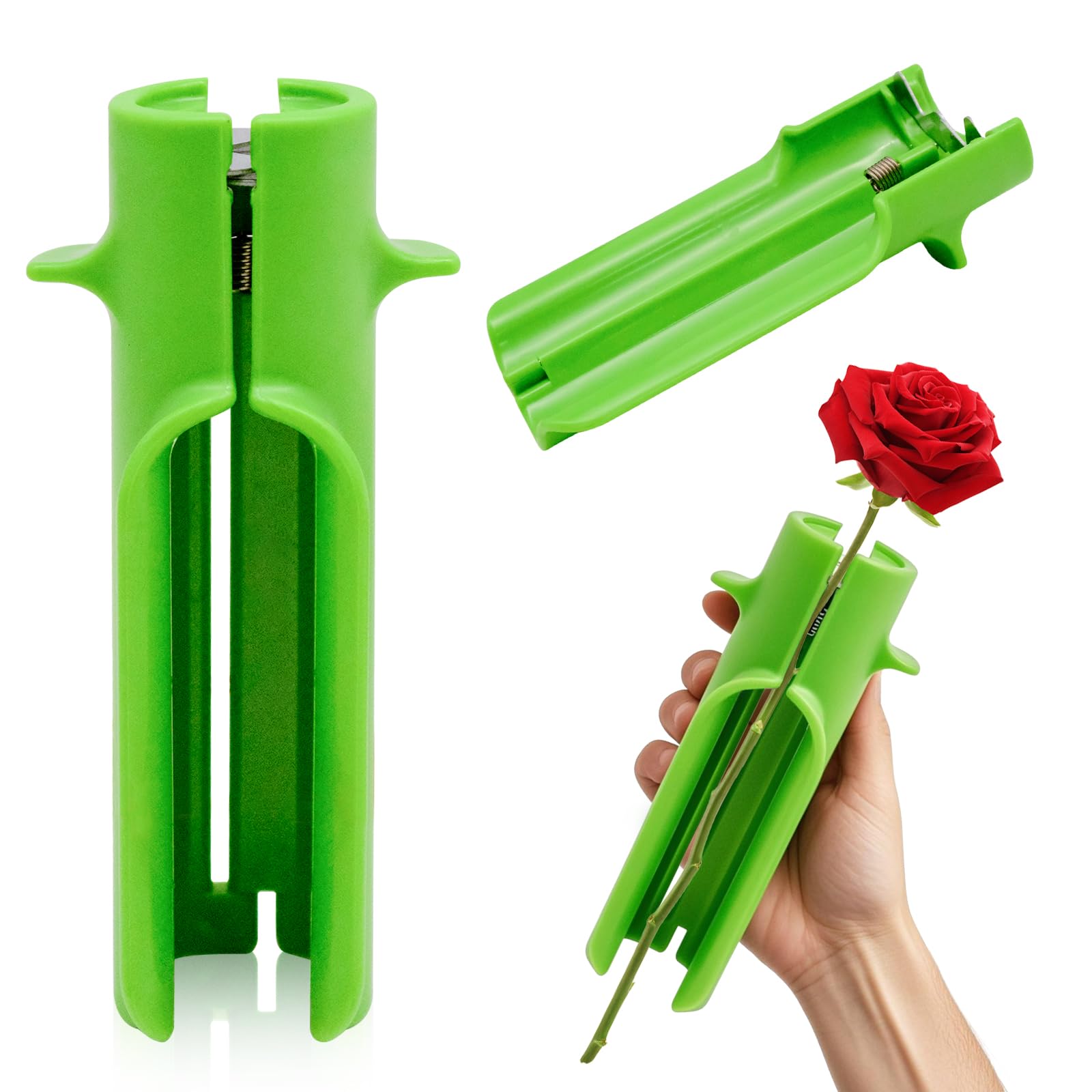 Rose Thorn Stripper Tool, Floral Leaf Remover and Flower Stem Cleaner, Efficient Thorn Remover Cutter for Professional Florist and Home Flower Shop Use