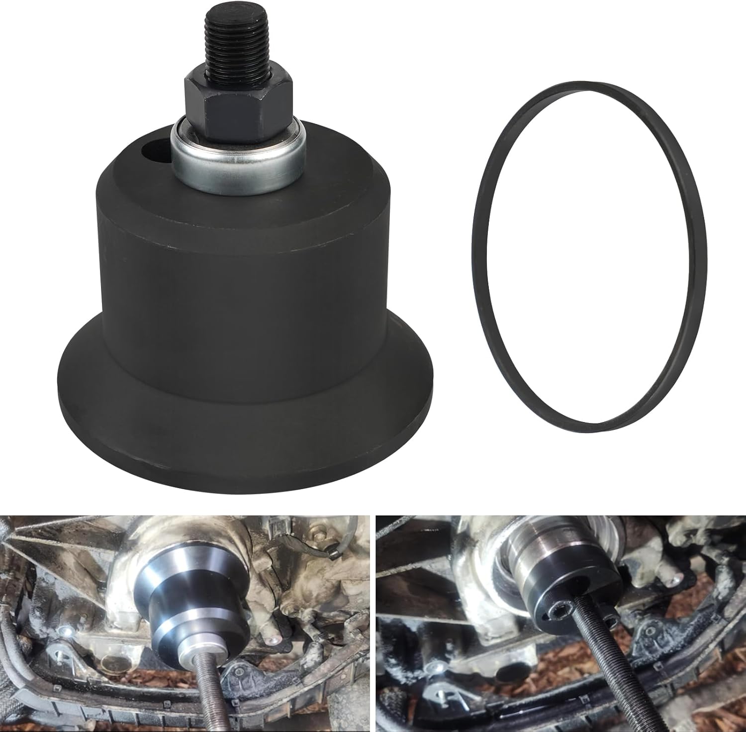 6.7L Front Crankshaft Seal Installer Tool Compatible With Ford Super Duty F250/350/450/550 2011-2021 and F650/750 2016-2021 With 6.7L Power Stroke Diesel Replace For 303-1509 Alt ST-137B