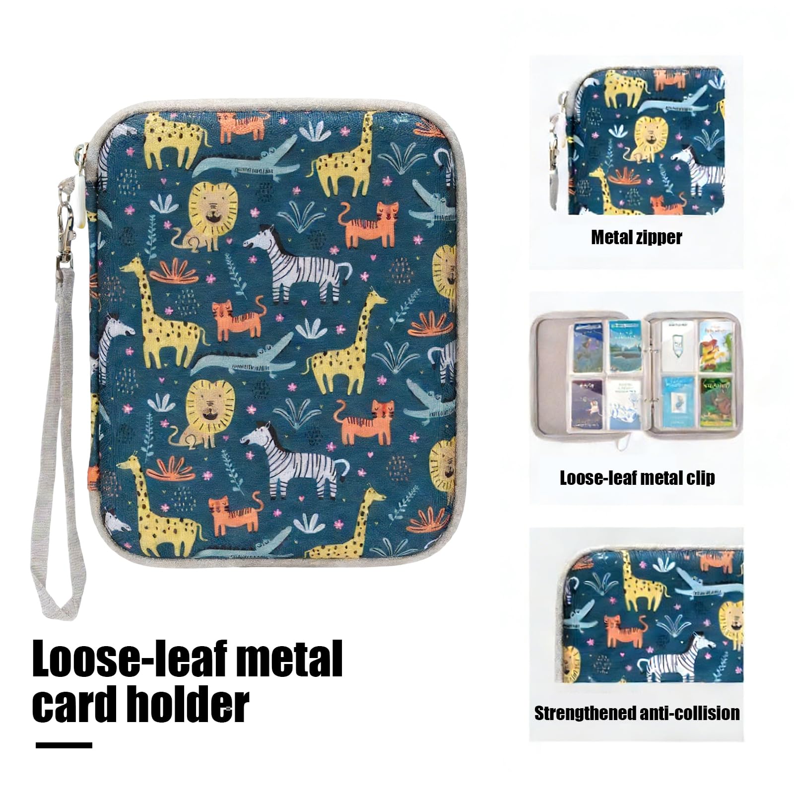 LEBKFT Animal Themed Yoto Card Holder Storage Case - Image 3