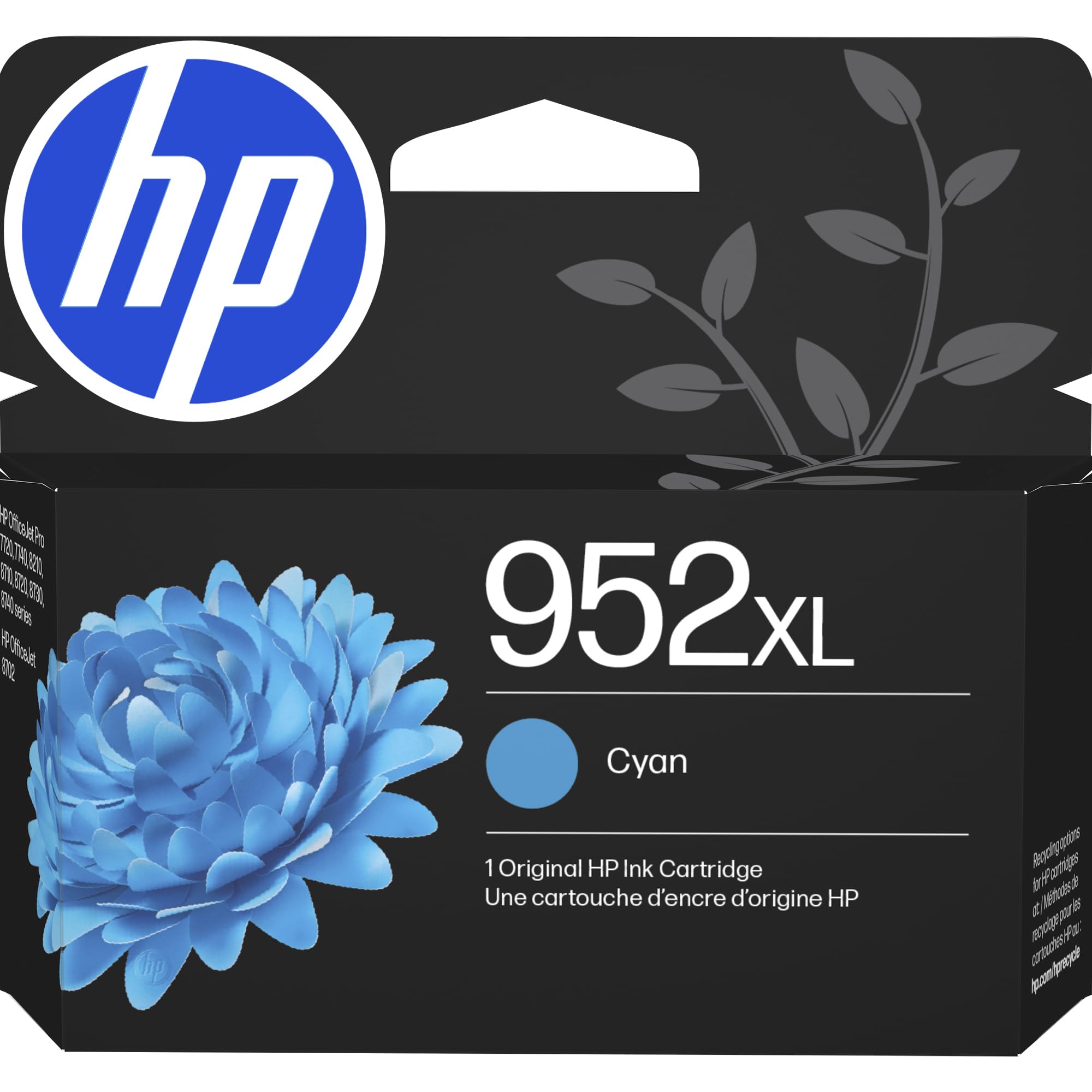 Amazon.com: HP 952XL Cyan High-Yield Ink Cartridge | Works