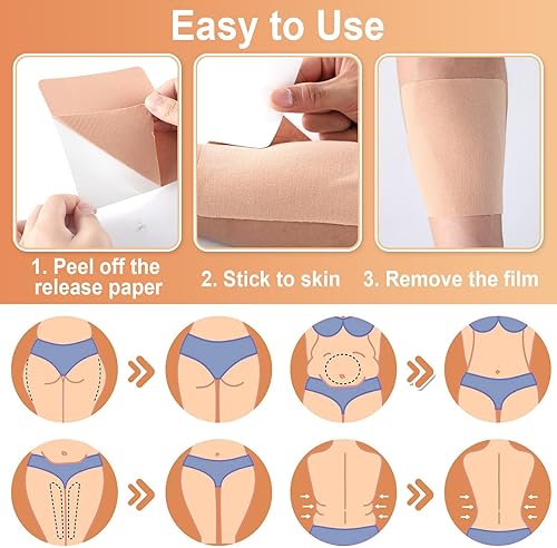 Miniatura 3 de Cinta de levantamiento de muslos impermeable para levantamiento de abdomen, parche de elevación instantánea para piernas parches adhesivos