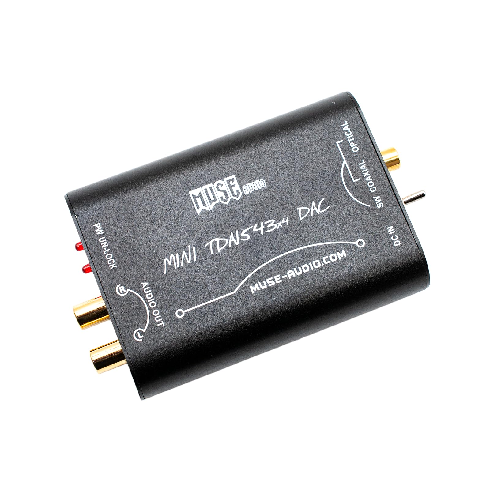 TDA1543 x4 DIR9001 SPDIF NOS DAC audio decoder per amplificatori circuiti stampati