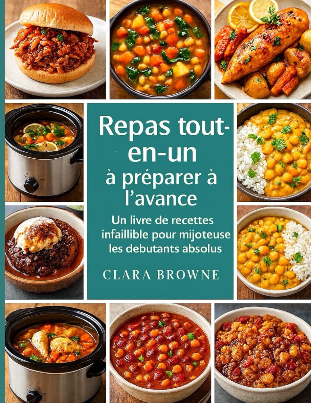 Repas tout-en-un à préparer à l’avance: Un livre de recettes infaillible pour mijoteuse pour les débutants absolus