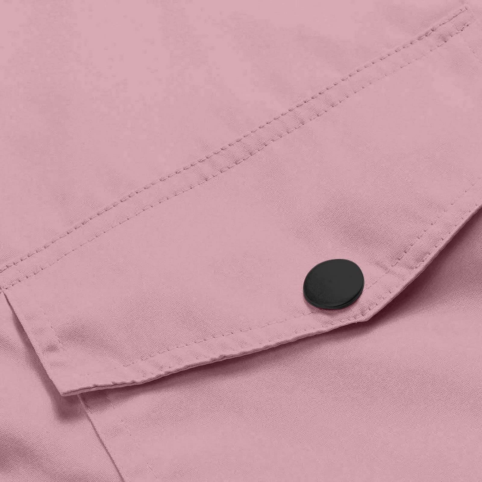 Genérico Chubasquero Ligero Mujer,Chaqueta Impermeable A De con Bolsillos con Capucha De Color SóLido para Mujer OtoñO Invierno