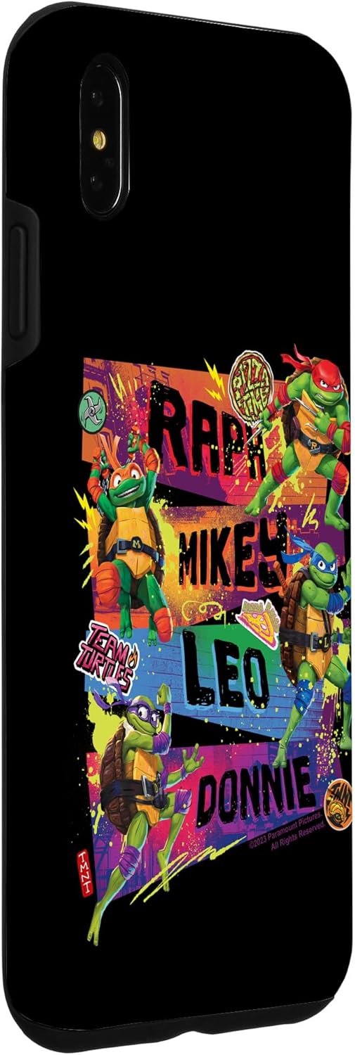 Teenage Mutant Ninja Turtles: Mutant Mayhem Team Turtles Case for iPhone Xs Max