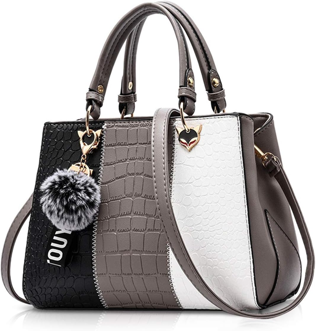 NICOLE & DORIS 2026 Women Handbags Fashion Ladies Shoulder Handbags Tote Bag Top Handle Bag Waterproof PU Leather Bag