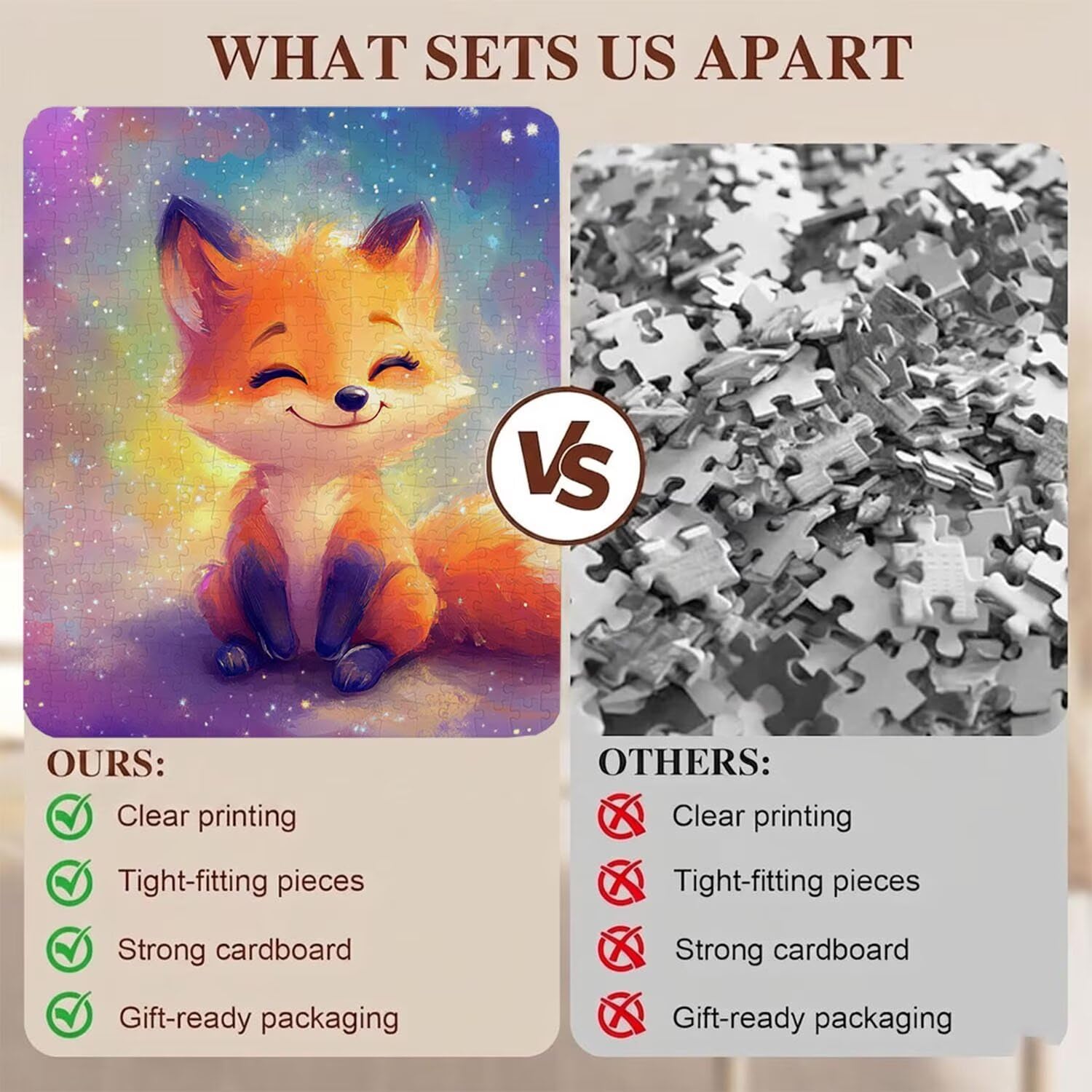 Carino Cielo stellato Puzzle 4000 Pezzi per Adulti, Puzzle in Legno - Collezione Classica con Poster Incluso - Sfida di Concentrazione e Passatempo Antistress, Gioco per Famiglia, 141 x 87 cm f0-573