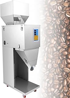 MáQuina Llenadora De Alimentos Inteligente con Interruptor De Pie, Ajustable De 10 A 999 Gramos, Adecuada para Té, Semillas, Granos, Etc