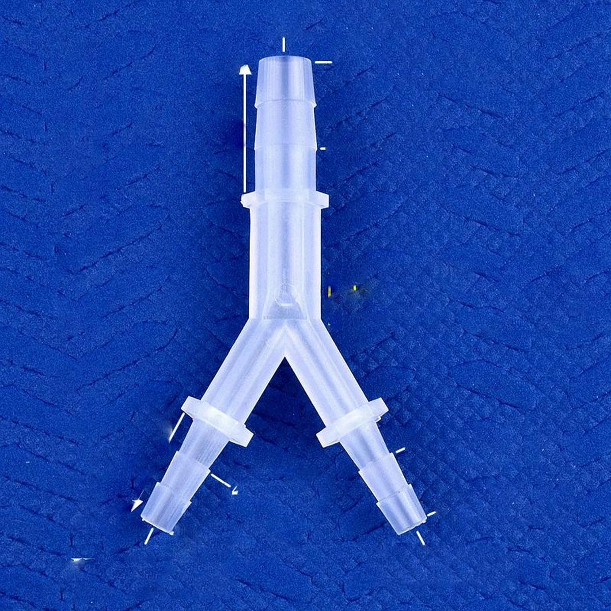 5~200 piezas 4~12 mm Conectores en T reductores tipo Y Accesorios de aireador de tanque de acuario Riego de jardín Riego Pagoda Juntas de manguera-200 piezas-4,5-7-4,5 mm
