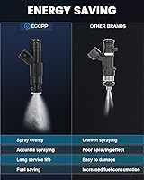 Vista 5 de ECCPP Inyectores de combustible para Chrysler/Dodge compatibles con Cirrus Sebring para Caravan Stratus Neon 1999 2000 para Plymouth Breeze Voyager