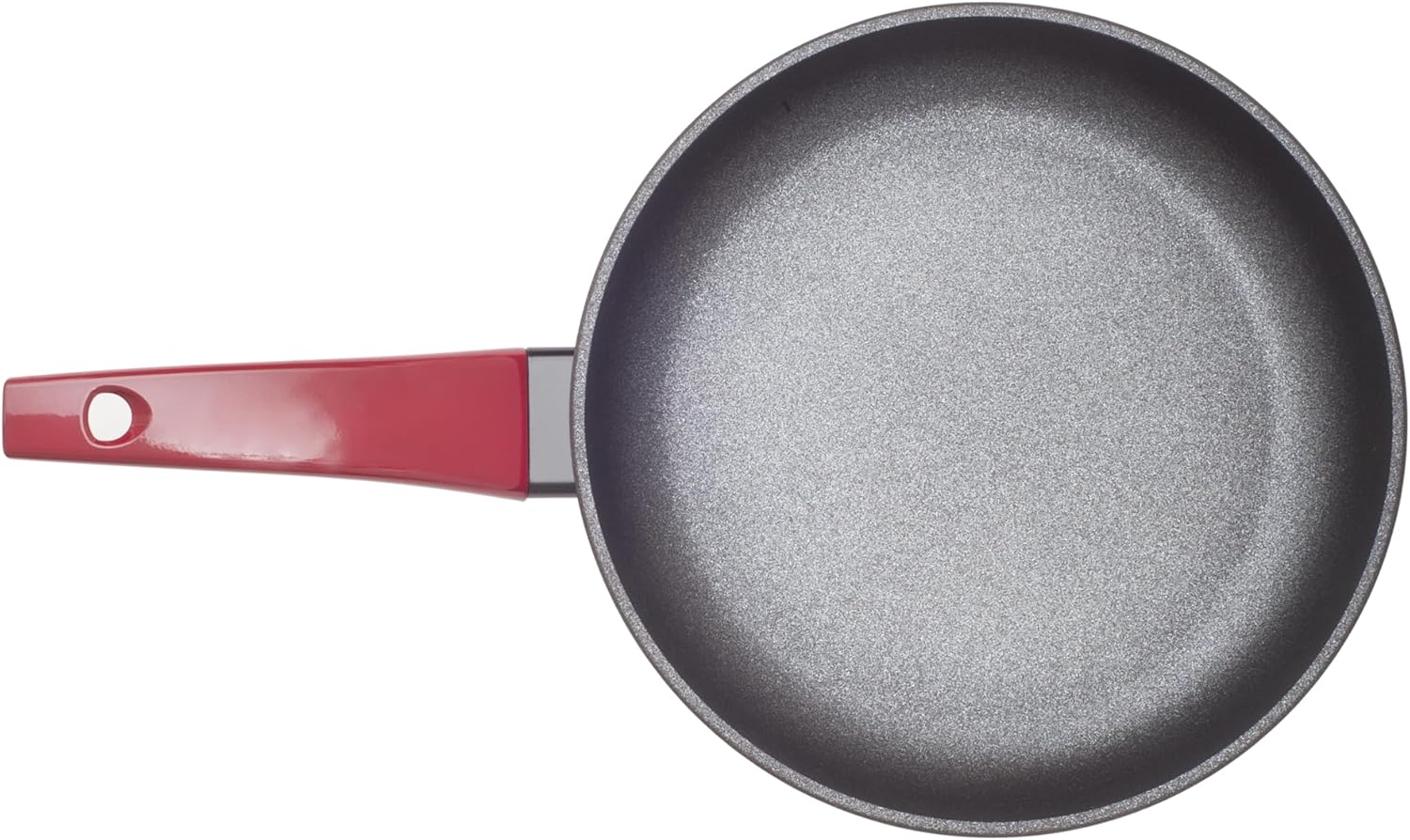 Risoli Vinum Non-Stick Induction and Gas Pan Diameter 28 cm Low Thickness 6 mm Recycled Aluminium Made in Italy