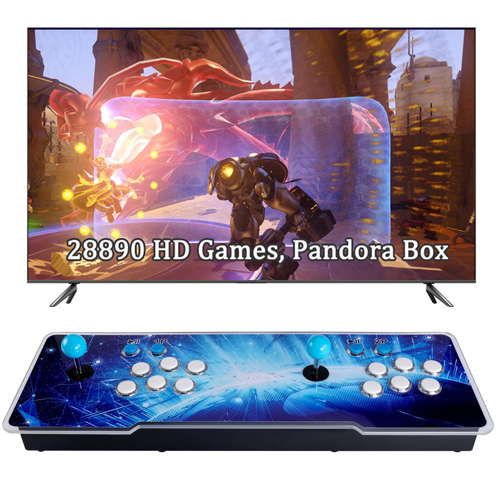 Amazon.com: Hedlaoy 28890 Games 3D Pandora Box Arcade