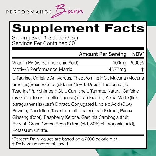 Miniatura 10 de Motiv-8 Peformance antes del entrenamiento, sin azúcar, aumenta la energía y la concentración, mejora los entrenamientos, mejora el estado de ánimo