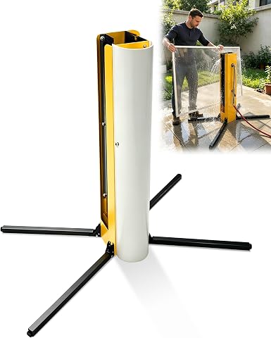 Window Screen Cleaner Tool with 4 Brushes, Fast Efficient...