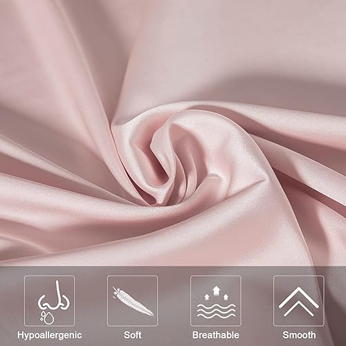 Miniatura 3 de Funda de almohada de seda de morera para cabello y piel, funda de almohada de seda de morera de tamaño king refrescante con cremallera oculta, de