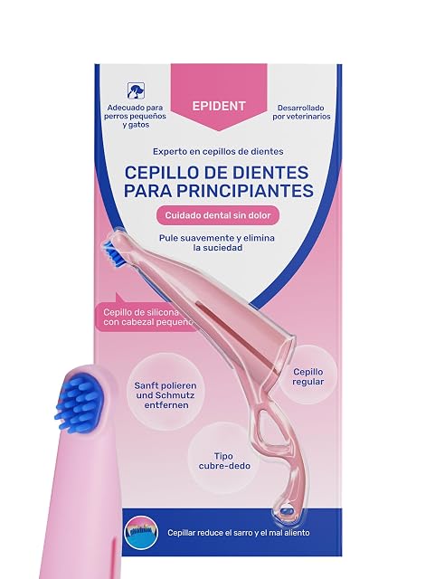 Cepillo Dientes Perro Anatómico de Silicona