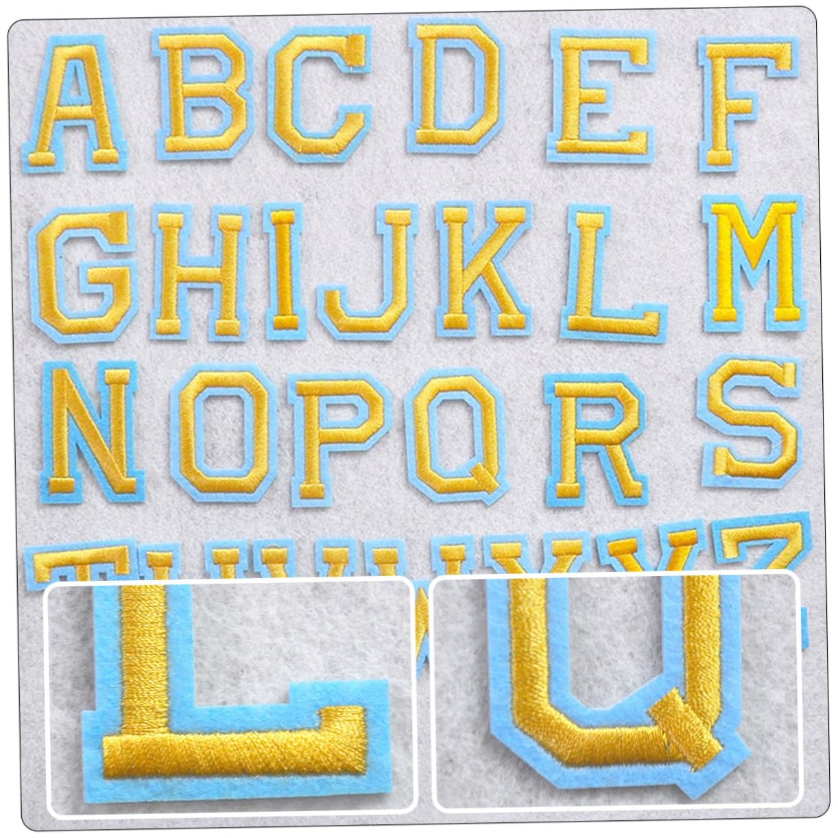 Lurrose 260pezzi Patch Lettere Adesive Per Decorazione Toppe Termoadesive Per Abbigliamento Borse Jeans e Magliette Per Riparazioni e Personalizzazione Con Vivaci e Design Creativo