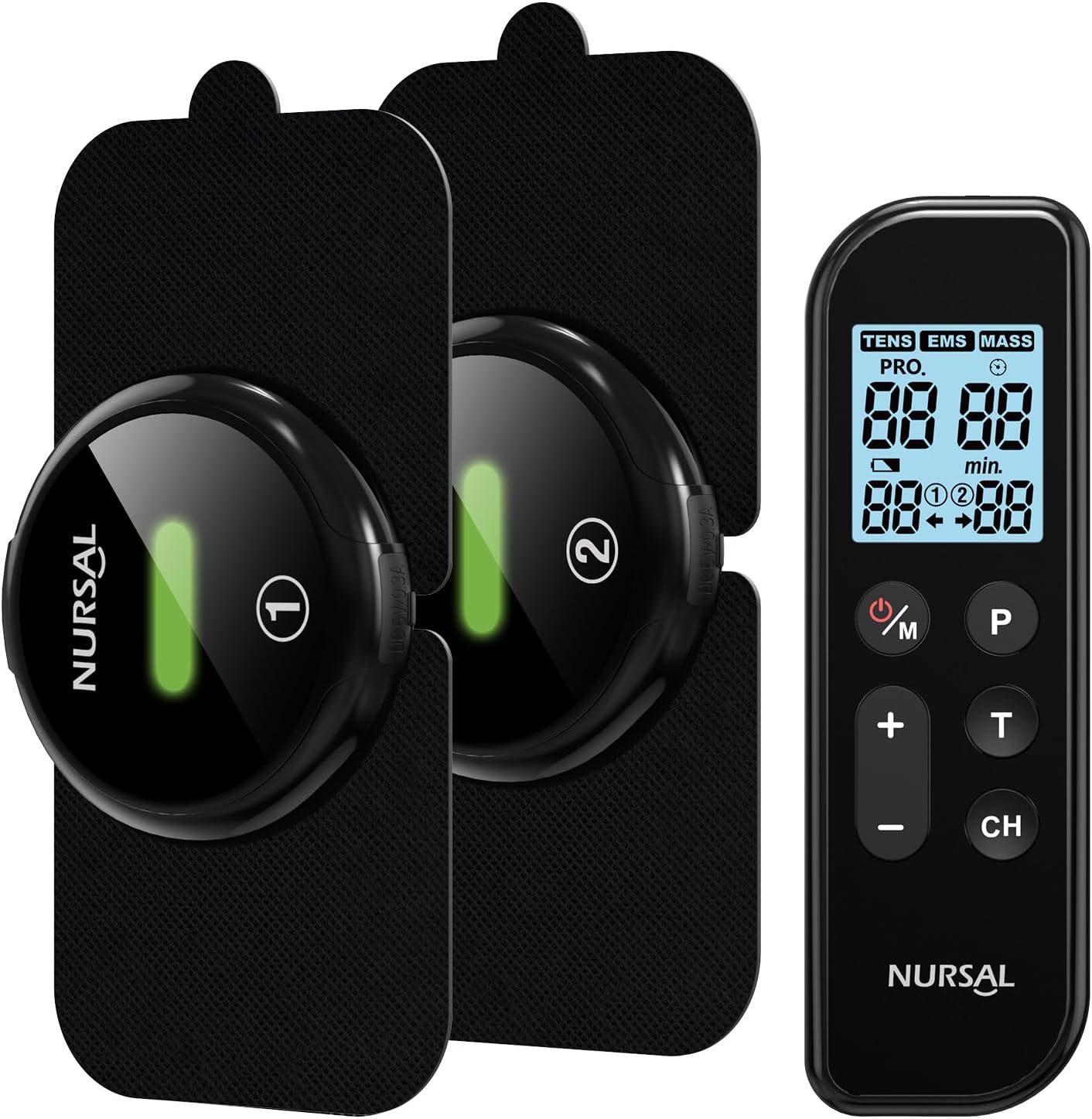 NURSAL Wireless TENS Unit Muscle Stimulator