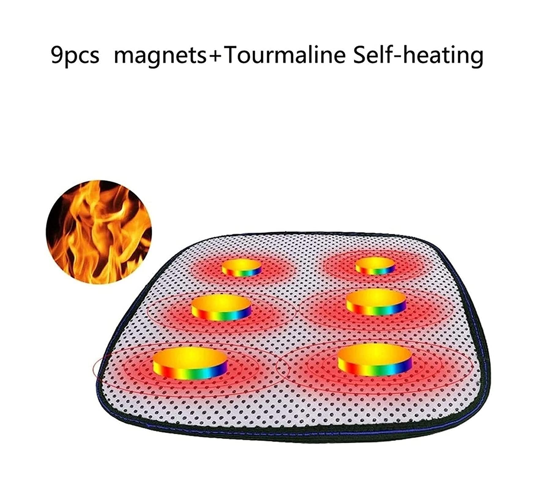 Autocalentamiento Lumbar Brace Tourmaline Magnético 9pcs Hueso de Acero Cinturón de Soporte Lumbar Cintura Columna Vertebral Espalda Corrector de Postura Cinturón Alivio del Dolor Hombres Mujeres