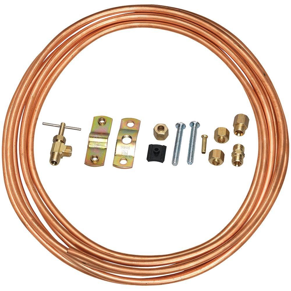 Everbilt 1/4 in. x 15 ft. Copper Icemaker Installation Kit
