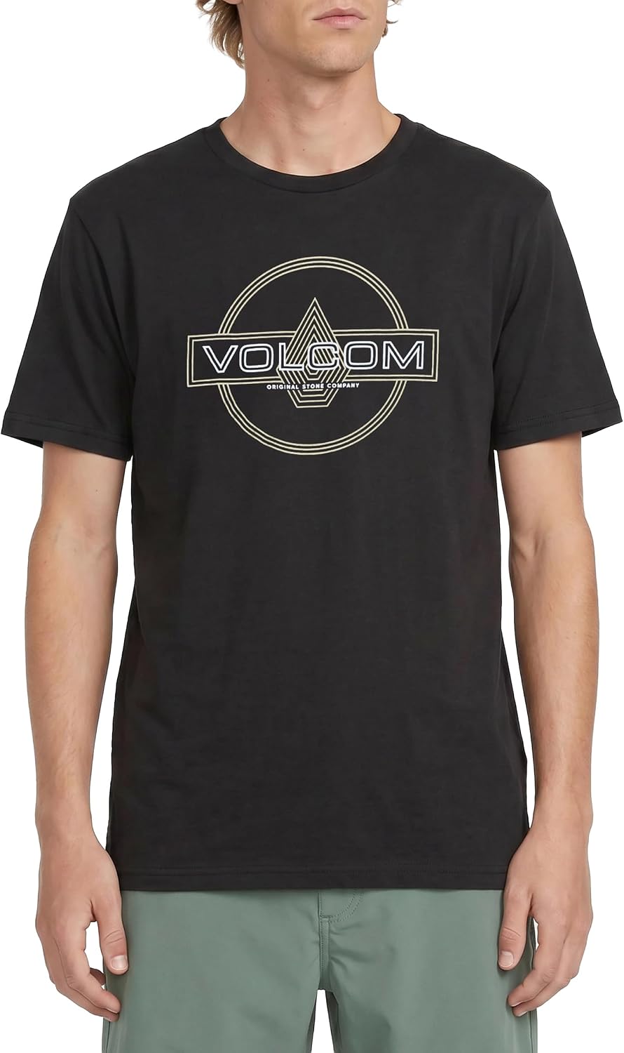 Volcom Men’s Line Service Heather Short Sleeve...