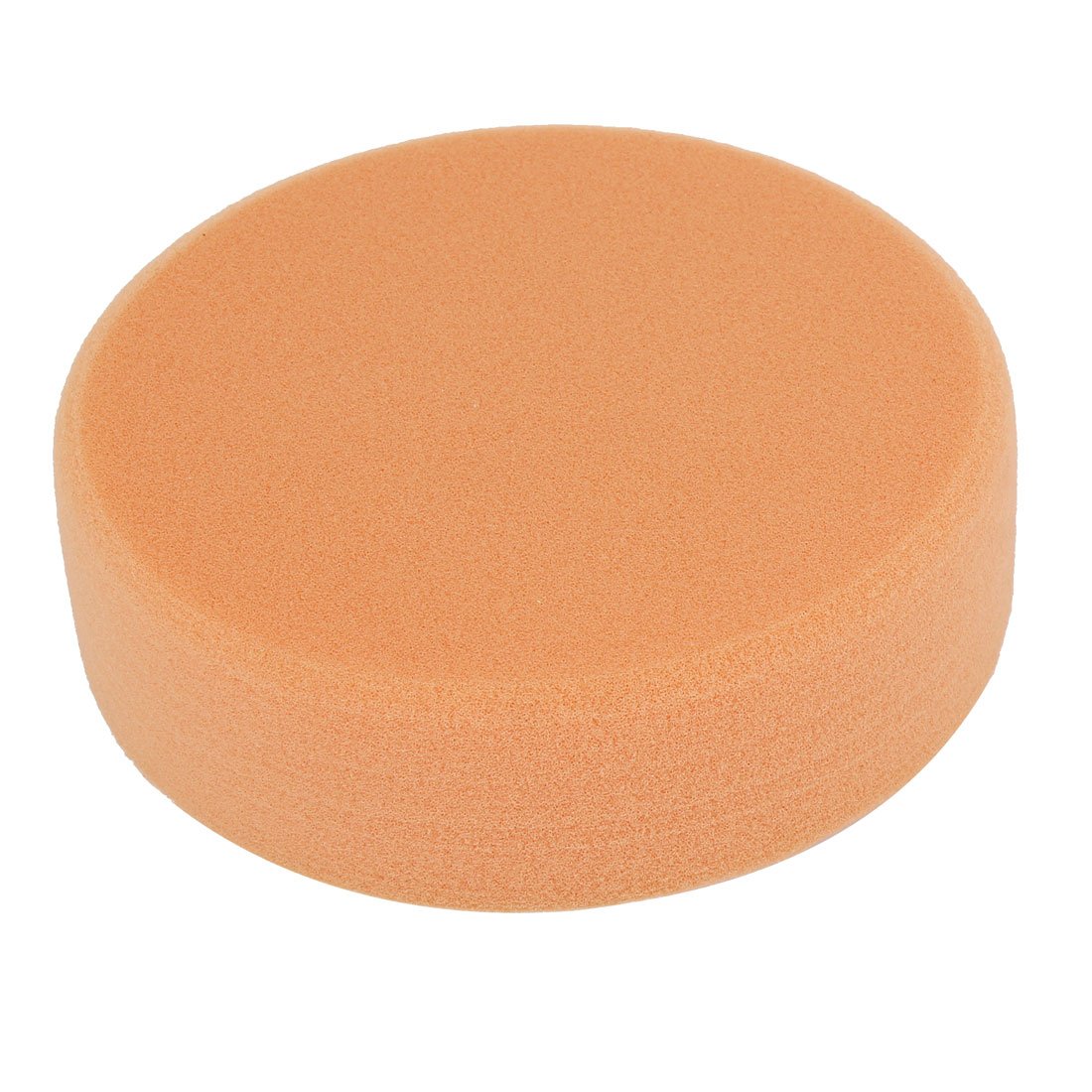 Aexit White Orange Abrasive Wheels & Discs Sponge Sanding Buffing Polishing Pad Cleaner 150mm Flap Wheels x 40mm