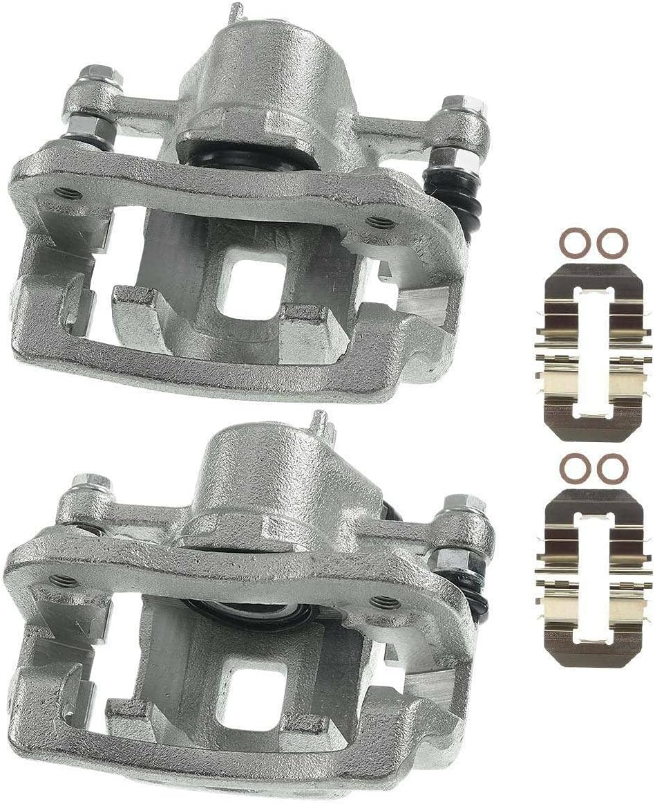 Rear Left & Right Brake Calipers w/Bracket Compatible with GLS Sedan GL SE 2.4L 583113KA20_583103KA20