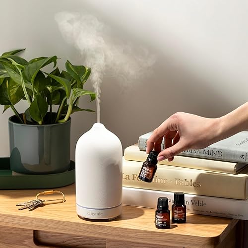 Miniatura 5 de Cliganic Set de regalo de aceites esenciales orgánicos (Top 4 - The Basics - Paquete de 2), aromaterapia natural 100% pura - menta, eucalipto, árbol