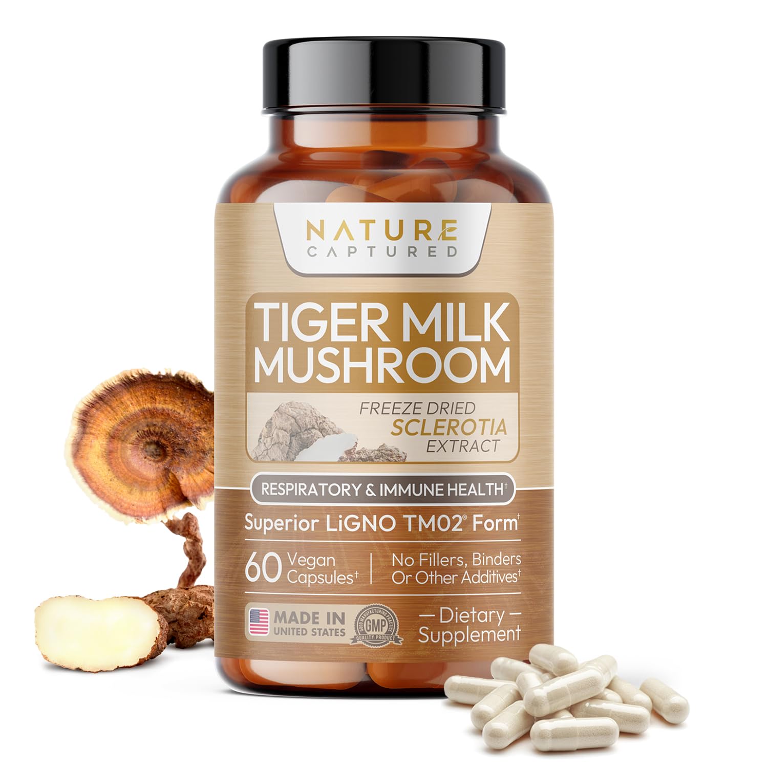 Nature Captured Tiger Milk Mushroom Extract