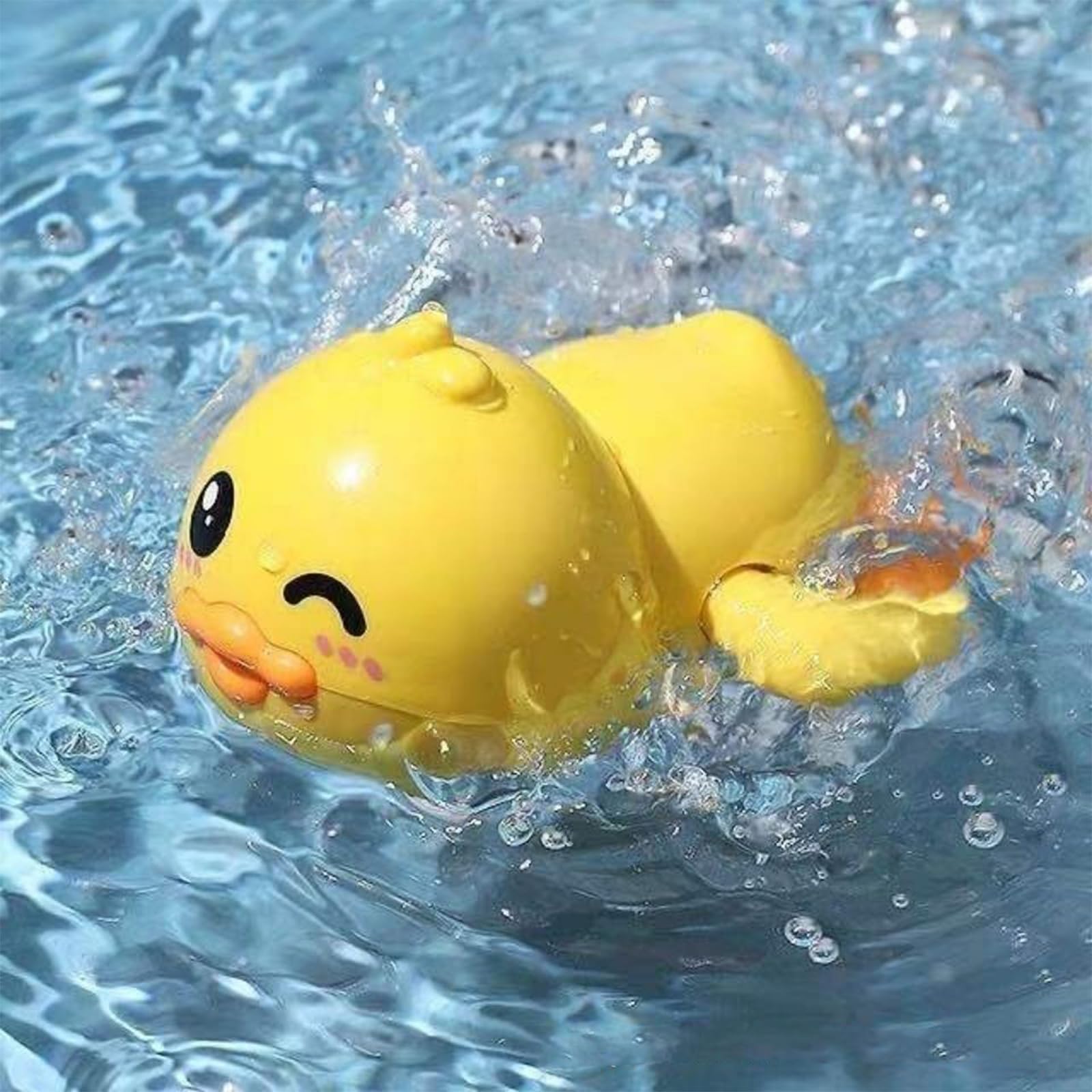 Bath Toy Swimming Duck,Water Toys for Kids Bath,Floating Wind Up Duck Toy,Baby Bathtub Water Toys for Boys Girls (B0DB5WJPM5) Amazon Price History, Amazon Price Tracker