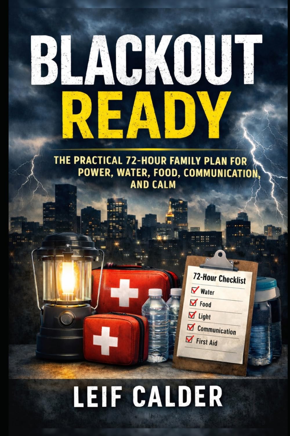 Blackout Ready: The Practical 72-Hour Family Plan for Power, Water, Food, Communication, and Calm